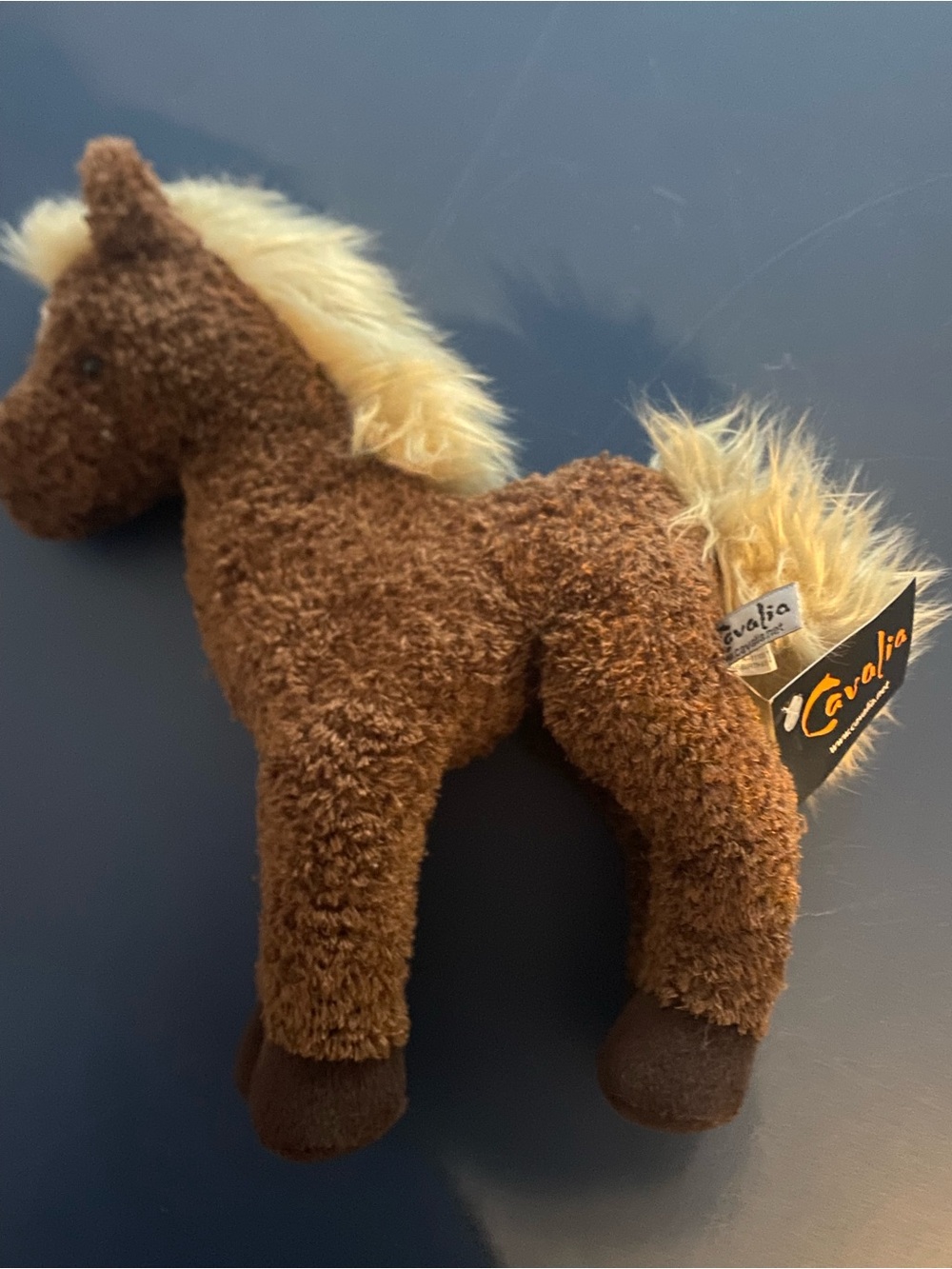 Cavalia Plush Chestnut Brown Horse NWT 9"